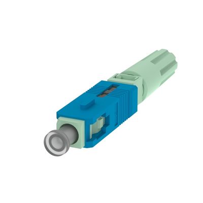 SC UPC Conector rápido de ensamblaje de campo para reutilización Tiempos ≥10 veces
