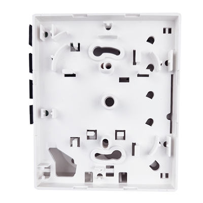 4 núcleos de plástico de fibra óptica de la placa frontal del panel de toma de corriente conector SC para FTTX de interior 5