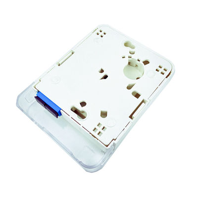 2 núcleos de plástico de fibra óptica placa de cara panel de toma de corriente SC tipo de conector