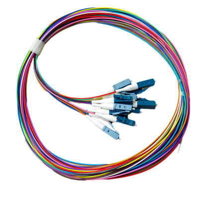 Transmisión de señal estable LC UPC Pigtail de fibra óptica con longitud personalizable y 5