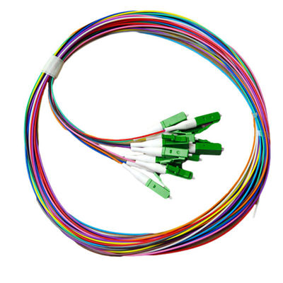Conexión de fibra óptica Mejor LC APC Pigtail de fibra óptica con 5