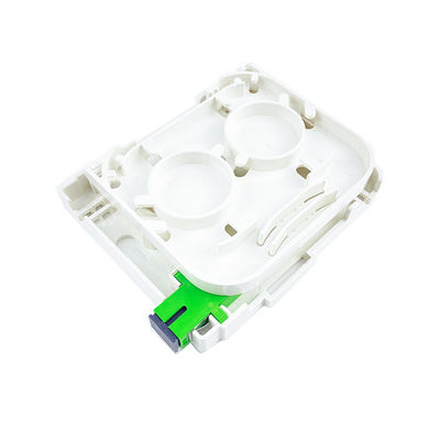 Panel de conexión de la placa frontal de fibra óptica de red FTTH para interiores con conector SC de 1 núcleo