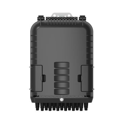 Caja de separación de fibra óptica FTTH exterior para 48 capacidades de empalme y 3 puertos principales de cable