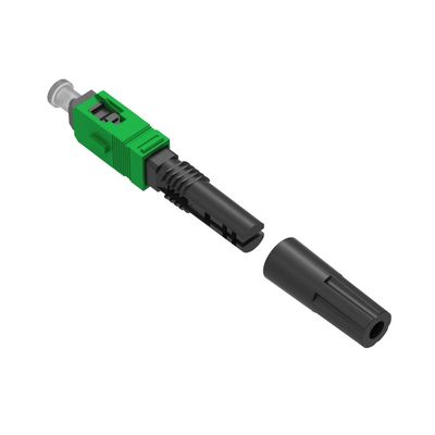 Conector rápido Simplex SC APC Cables de caída de fibra óptica con ensamblaje de campo pulido UPC