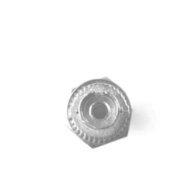 Adaptador de fibra óptica de aleación de zinc de material plástico circular Simplex ST UPC con 5 veces