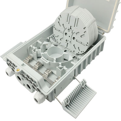 274*175*82mm FTTH Fibra óptica de la caja de terminales para el exterior 16 núcleos de montaje de la pared de montaje del poste