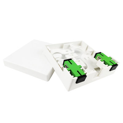 2 núcleos de plástico de fibra óptica para instalaciones en interiores
