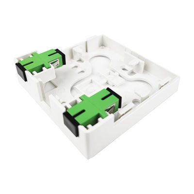 2 núcleos de plástico de fibra óptica para instalaciones en interiores