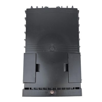 Caja de distribución de fibra óptica de terminales de 16 núcleos para pared de red / montaje de polos