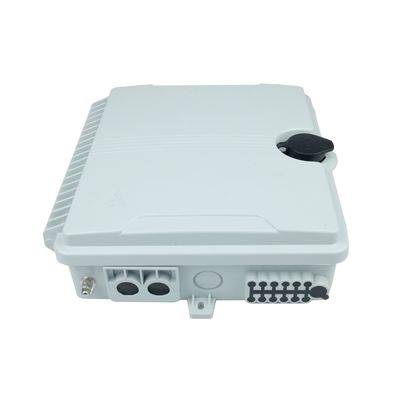 Acceso a la caja de distribución de fibra óptica FTTH al aire libre 12 núcleos Terminación IP68 Energía de telecomunicaciones