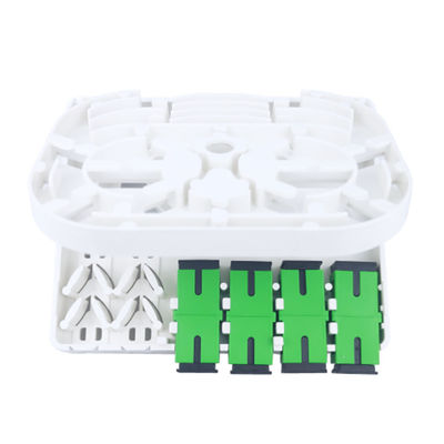 5 FTTX 4 núcleos de plástico de fibra óptica panel de conexión de la placa frontal para y FTTX