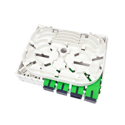 5 FTTX 4 núcleos de plástico de fibra óptica panel de conexión de la placa frontal para y FTTX