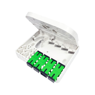 5 FTTX 4 núcleos de plástico de fibra óptica panel de conexión de la placa frontal para y FTTX