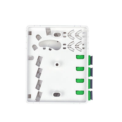 5 FTTX 4 núcleos de plástico de fibra óptica panel de conexión de la placa frontal para y FTTX