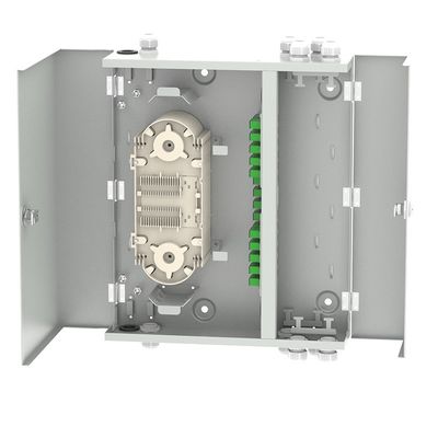 Caja de terminación de fibra óptica interior para la distribución de redes LAN cableadas