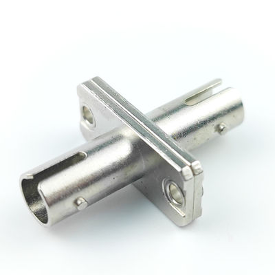 Aplicaciones FTTH Simplex ST APC Acoplador de adaptador de fibra óptica con característica rectangular