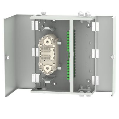 Caja de terminación de fibra óptica interior para la distribución de redes LAN cableadas