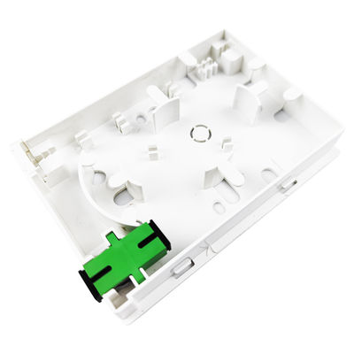 2 núcleos Fibra óptica de plástico panel de conector tipo de conector SC para redes LAN cableadas