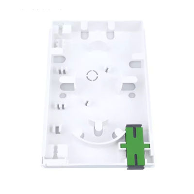 2 núcleos Fibra óptica de plástico panel de conector tipo de conector SC para redes LAN cableadas