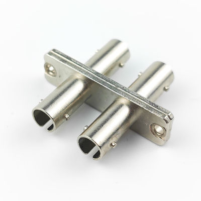 Conexión activa de fibra óptica acoplador rectangular red duplex de 2 puertos ST UPC para FTTH