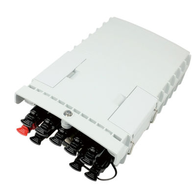 Caja de distribución de fibra óptica PC ABS para FTTH al aire libre 8 núcleos
