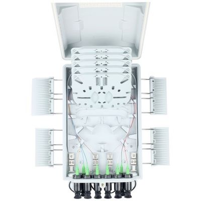 8 núcleos Preconectados de fibra óptica para la distribución de redes FTTH al aire libre