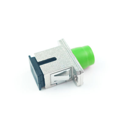 FTTH 1 Port Metal SCAPC FCAPC adaptadores híbridos de fibra óptica acopladores para el mejor equipo