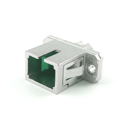 FTTH 1 Port Metal SCAPC FCAPC adaptadores híbridos de fibra óptica acopladores para el mejor equipo