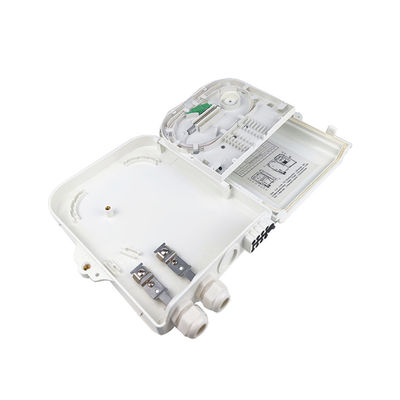 Cuadro de distribución de fibra óptica de terminal FTTH exterior de 8 núcleos con 3 tiempos