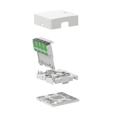 Panel de conector de fibra óptica con conector de tipo SC