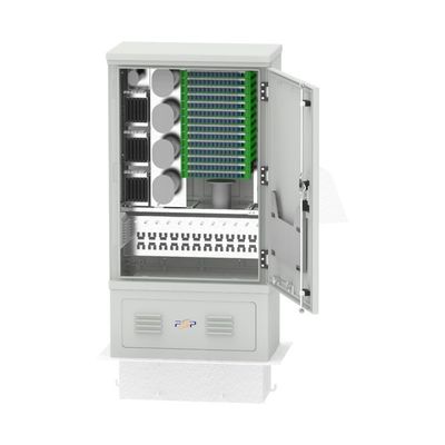IP65 gabinete de distribución de fibra inoxidable exterior FDC 01 para conector óptico SC FC