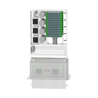 IP65 gabinete de distribución de fibra inoxidable exterior FDC 01 para conector óptico SC FC