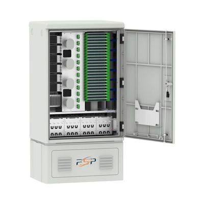 IP65 gabinete de distribución de fibra inoxidable exterior FDC 01 para conector óptico SC FC