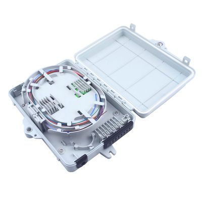 Acceso al exterior FTTH IP65 8 núcleos Caja de terminación de fibra óptica para distribución de red