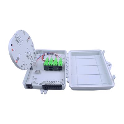 Acceso al exterior FTTH IP65 8 núcleos Caja de terminación de fibra óptica para distribución de red