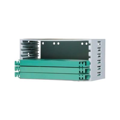 Tipo de conector SC FC LC ST FDC 48A FTTH gabinete de distribución de fibra inoxidable al aire libre