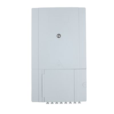 PC ABS Material de uso de la red ODN FTTH IP65 Exterior 8 núcleos de la caja de terminación de fibra óptica