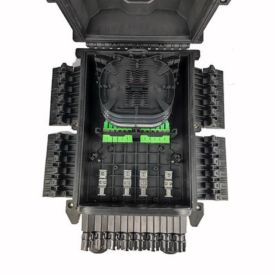 16 Puertos de cableado por goteo Caja de distribución de fibra óptica IP68 FTTH SC Conector de red FTTX Splitter