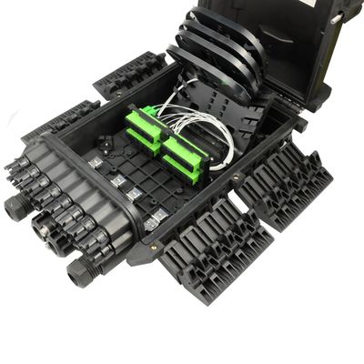 16 Puertos de cableado por goteo Caja de distribución de fibra óptica IP68 FTTH SC Conector de red FTTX Splitter
