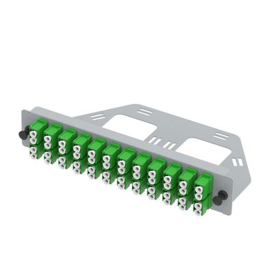 576 núcleos de alta densidad Flip Down 19 pulgadas panel de parche de fibra óptica para red LAN cableada