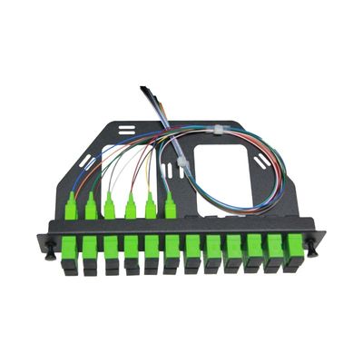 576 núcleos de alta densidad Flip Down 19 pulgadas panel de parche de fibra óptica para red LAN cableada