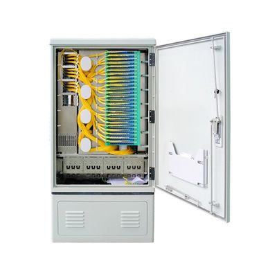 Fibra de distribución de la cabina 1590 * 750 * 360 IP65 material SMC