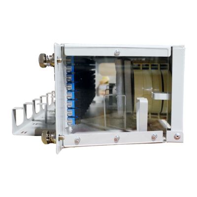 5 tiempo gris 96cores 19 pulgadas Flip abajo Fibra óptica patchpanel para equipos ópticos