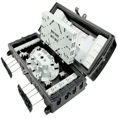 Cajas de red Pre-conectadas 16 núcleos Exteriores FTTH Fibra óptica Splitters