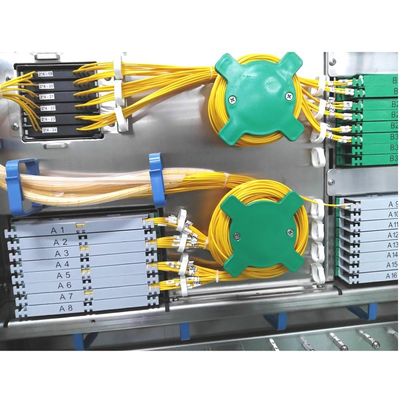 576 Cabinet de distribución de fibra óptica de capacidad central para redes de fibra óptica al aire libre y FTTH