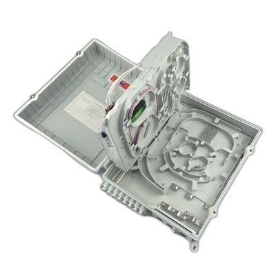 16 núcleos Terminal SC Conector Caja de distribución de fibra óptica para FTTH en 328 * 245 * 89mm