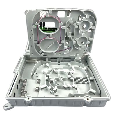 16 núcleos Terminal SC Conector Caja de distribución de fibra óptica para FTTH en 328 * 245 * 89mm