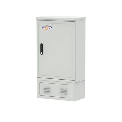 Gabinete de distribución de fibra FTTH al aire libre con diseño y construcción de materiales SMC