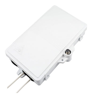 Acceso a la red de distribución en exteriores FTTH IP65 Fibra óptica de terminación de la caja 2 núcleos PC ABS