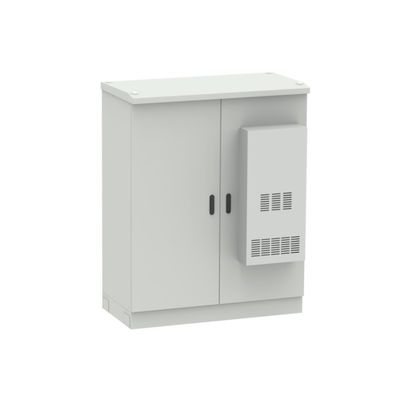 Gabinete de telecomunicaciones al aire libre hecho de acero inoxidable para la fiabilidad de la red